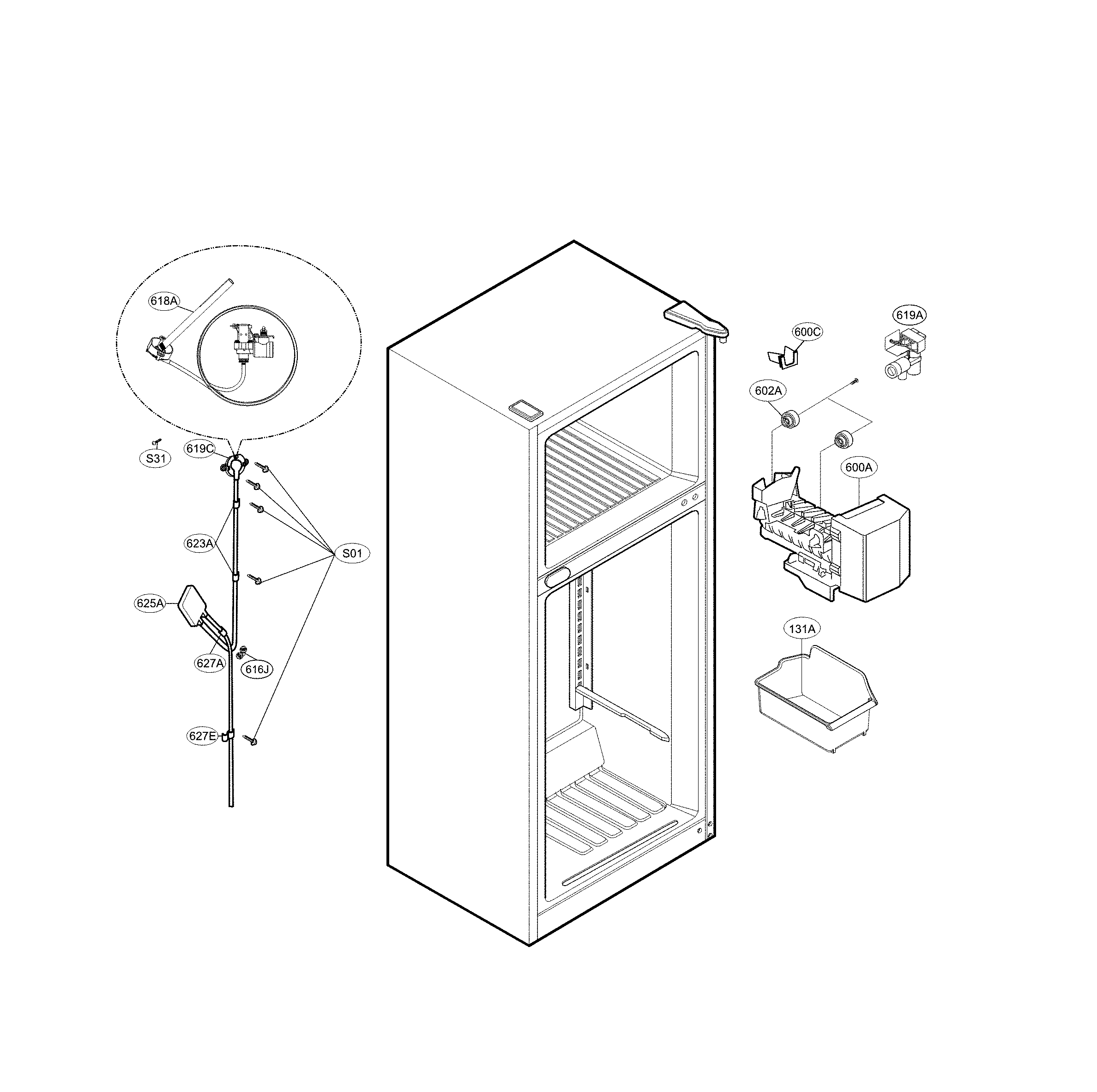 Ice maker parts
