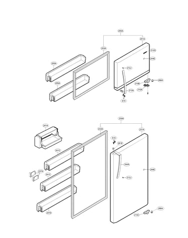 Refrigerator parts