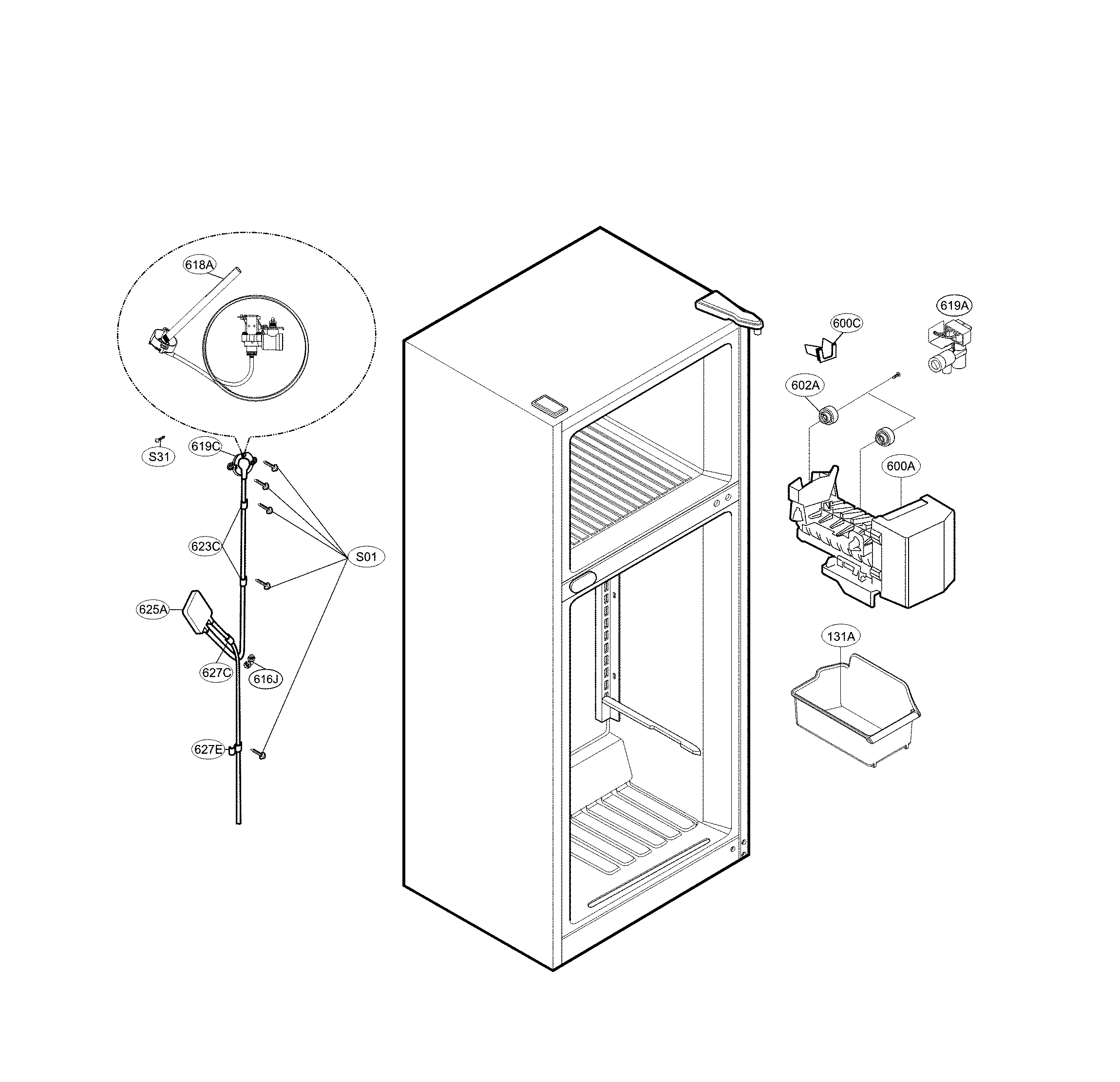 Ice maker parts
