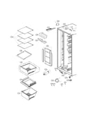 Refrigerator compartment parts