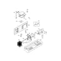 Kenmore Elite 79551863610 mechanical parts diagram