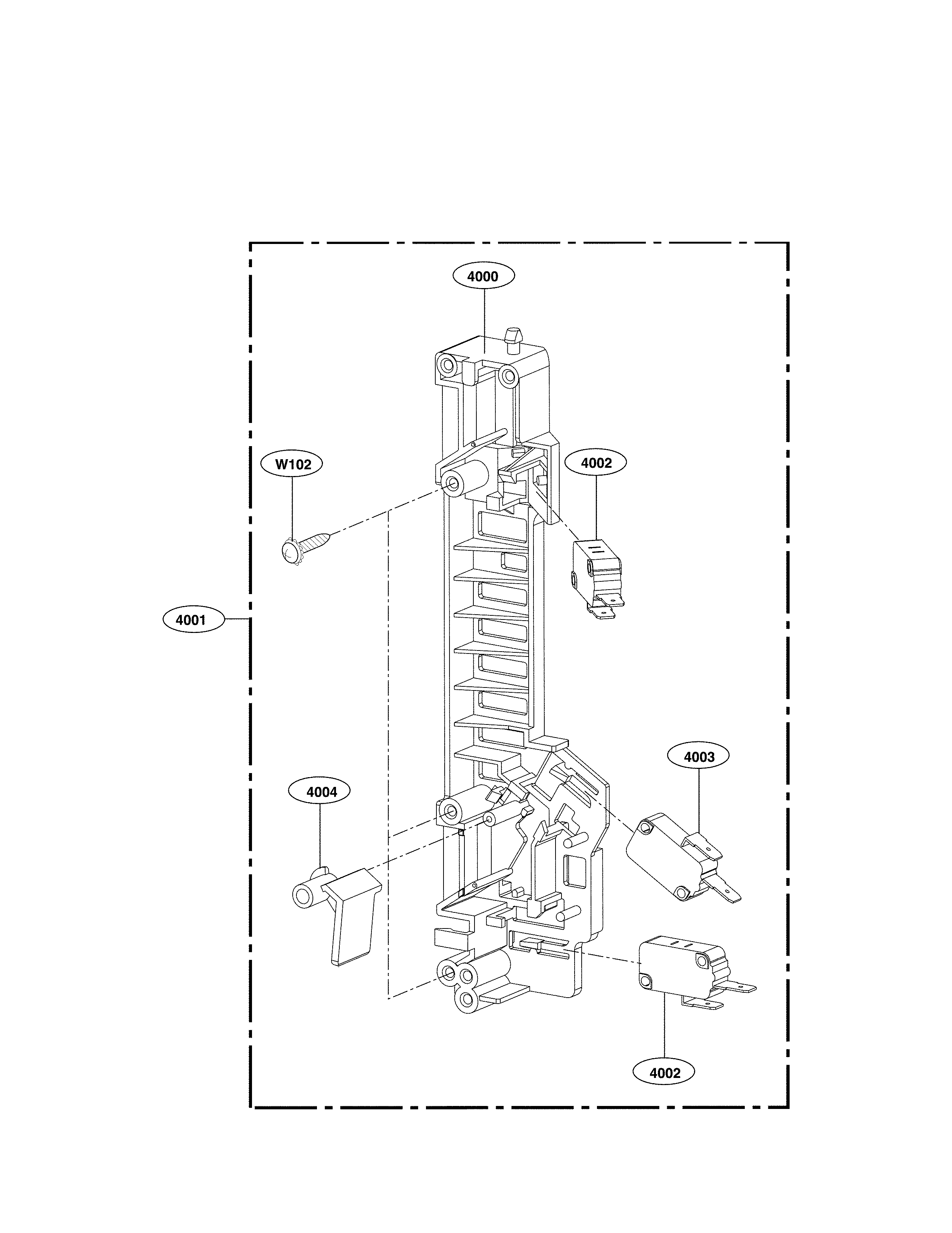 Door latch parts