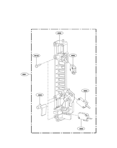 Door latch parts