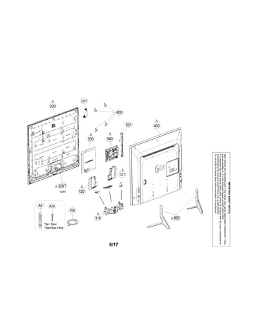Exploded view parts