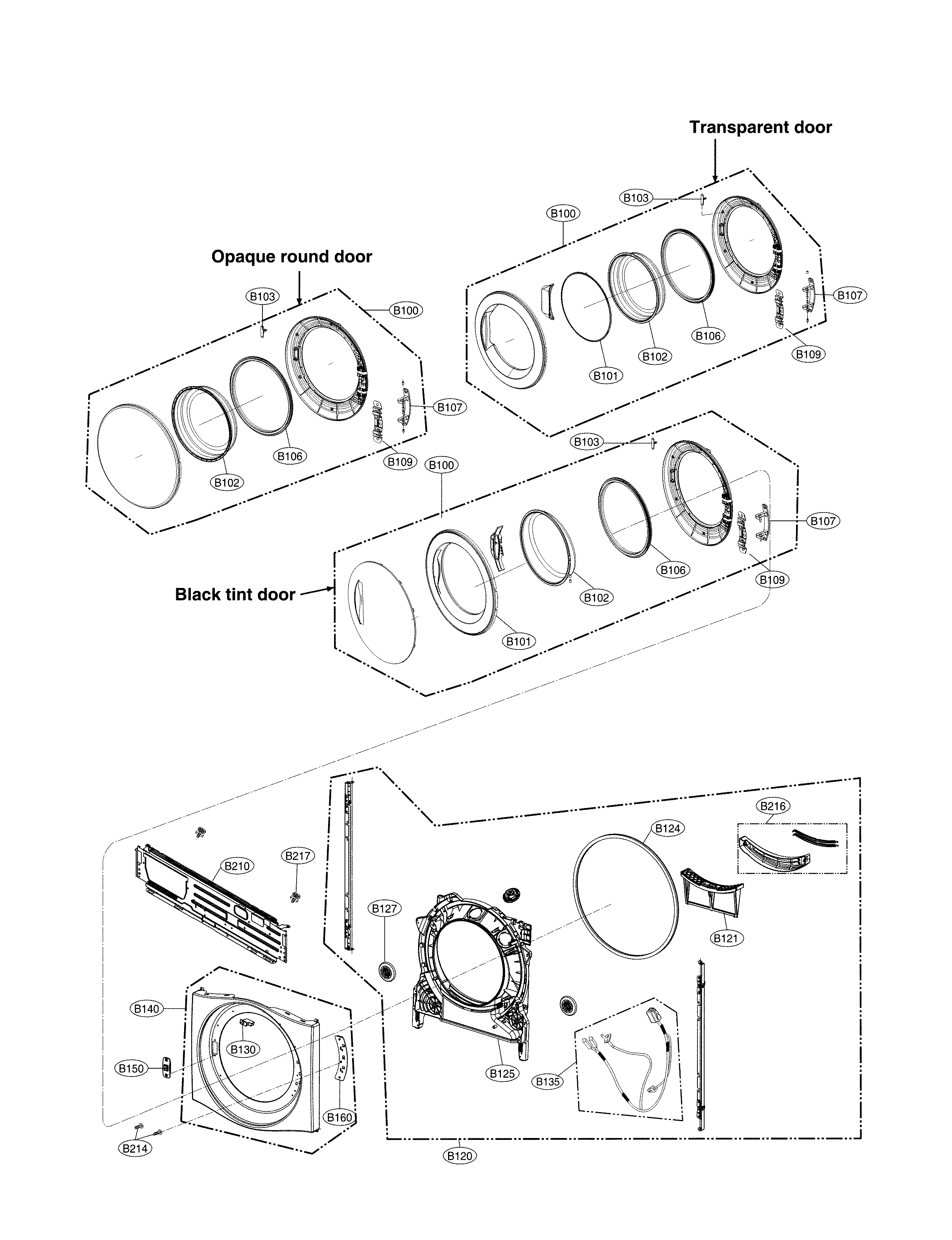 CABINET AND DOOR PARTS