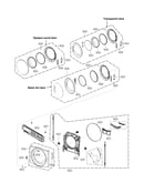 Cabinet and door parts