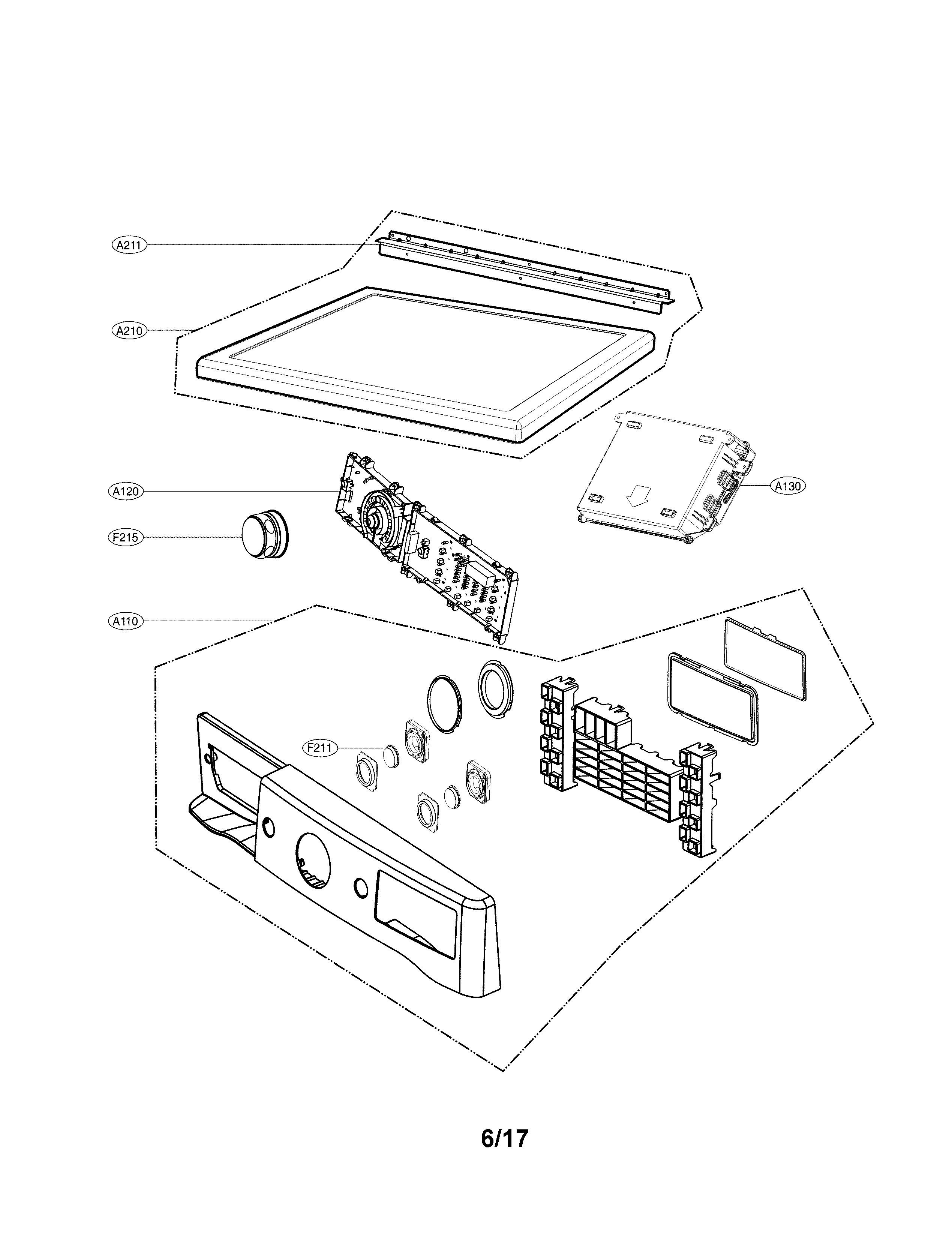 CONTROL PANEL AND PLATE PARTS