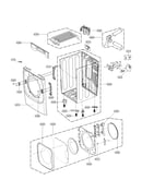 Cabinet and door parts