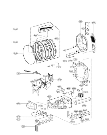 Drum and motor parts