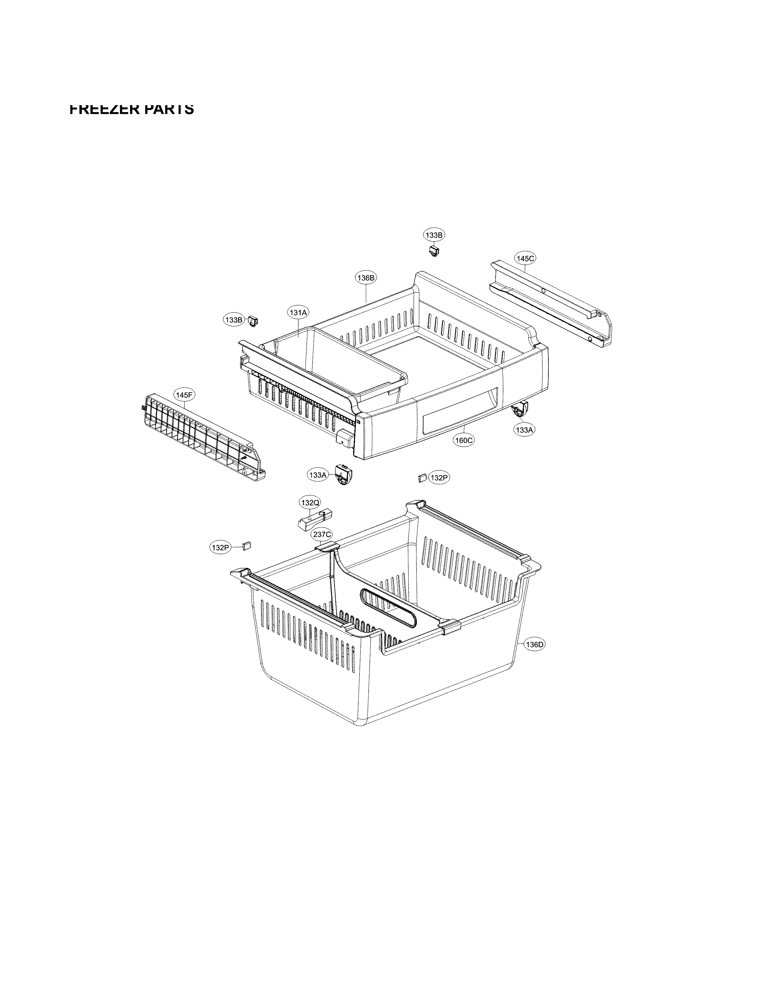 Freezer parts
