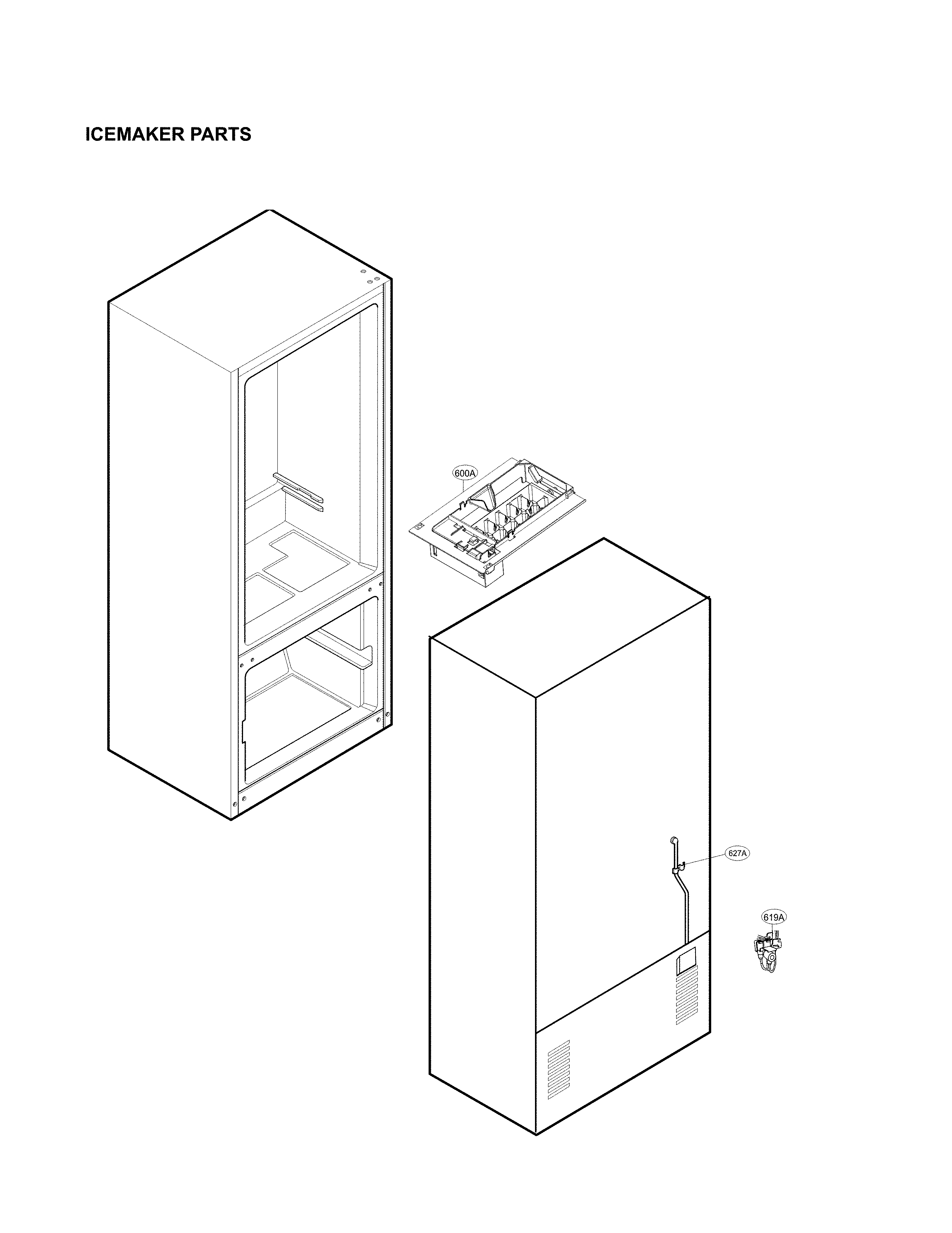 Ice maker parts