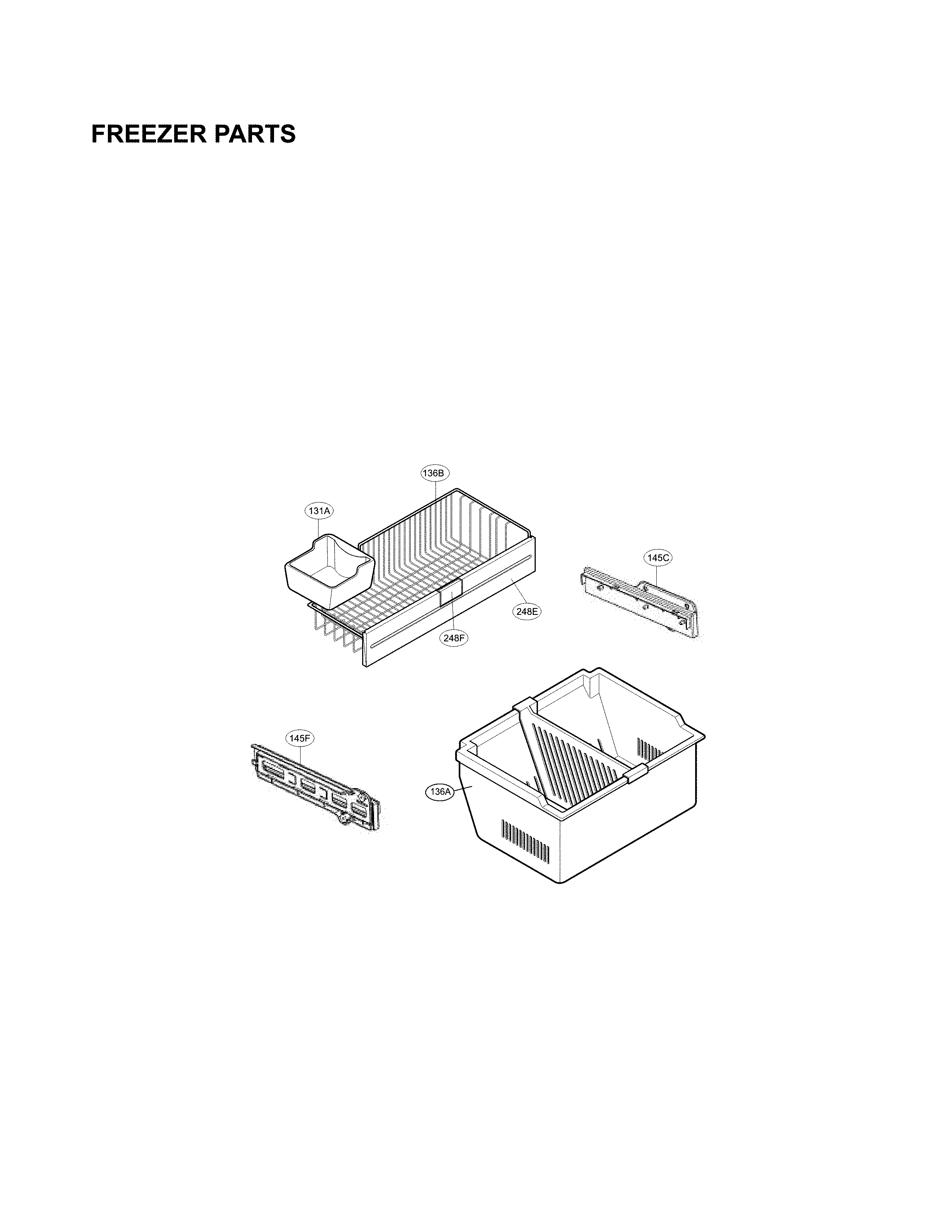 Freezer parts