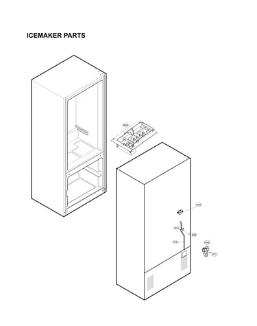 Ice maker parts