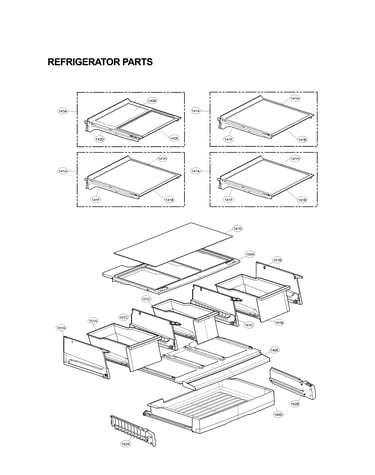 Refrigerator parts
