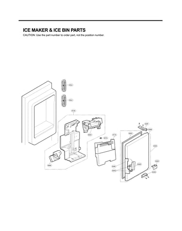 Ice maker parts