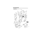 LG LFX25973D/00 case parts diagram