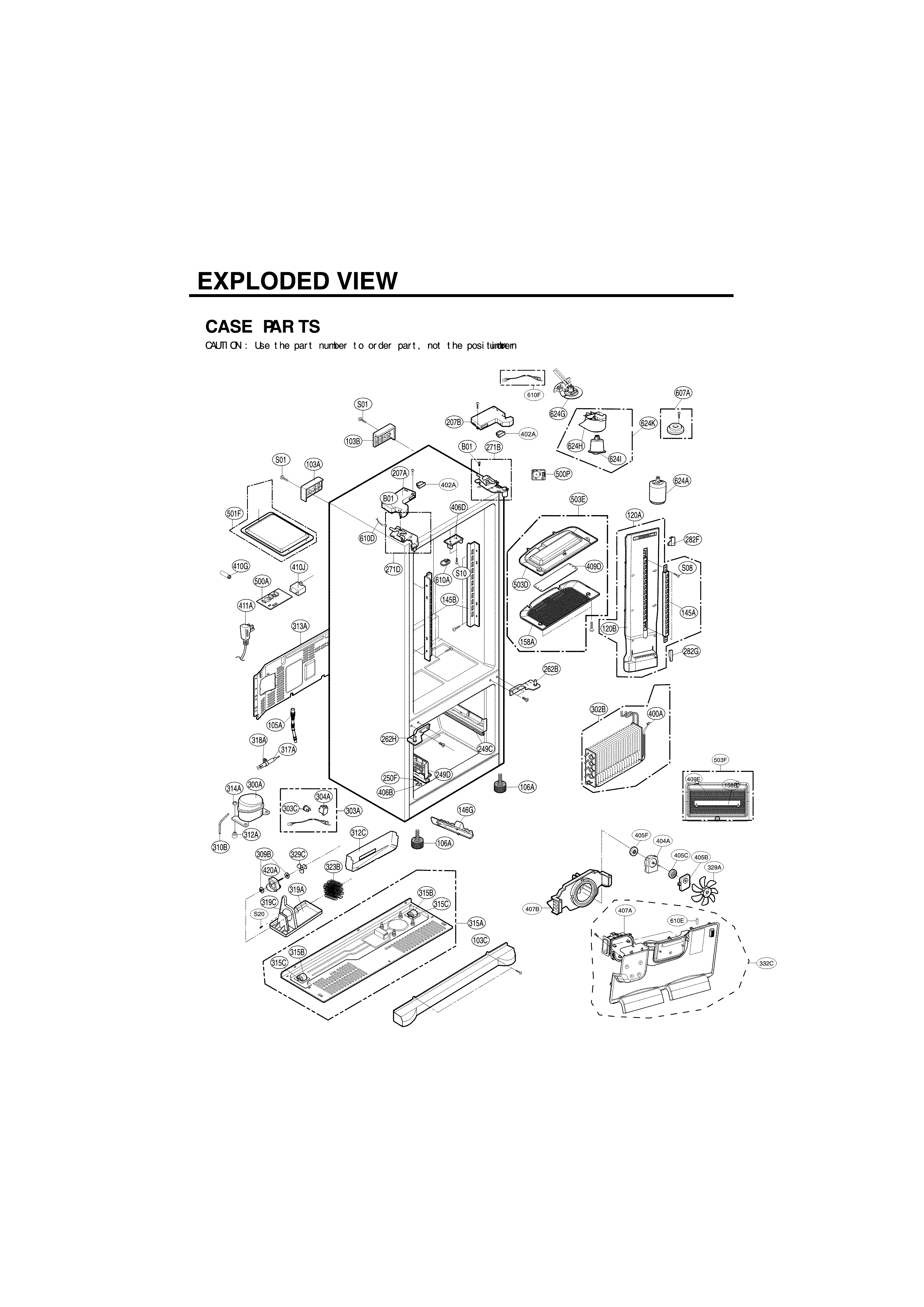 Case parts