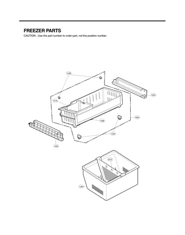 Freezer parts