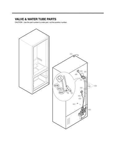 Valve and water parts
