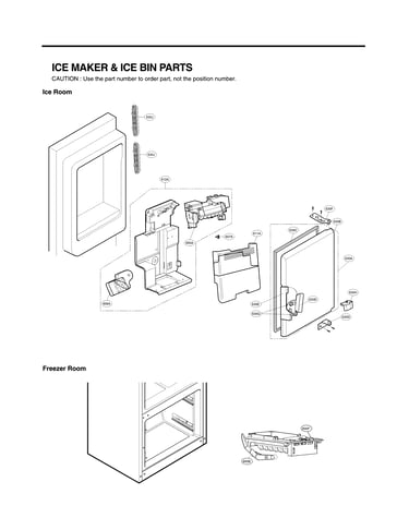 Ice maker parts
