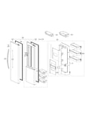 Refrigertaor door parts