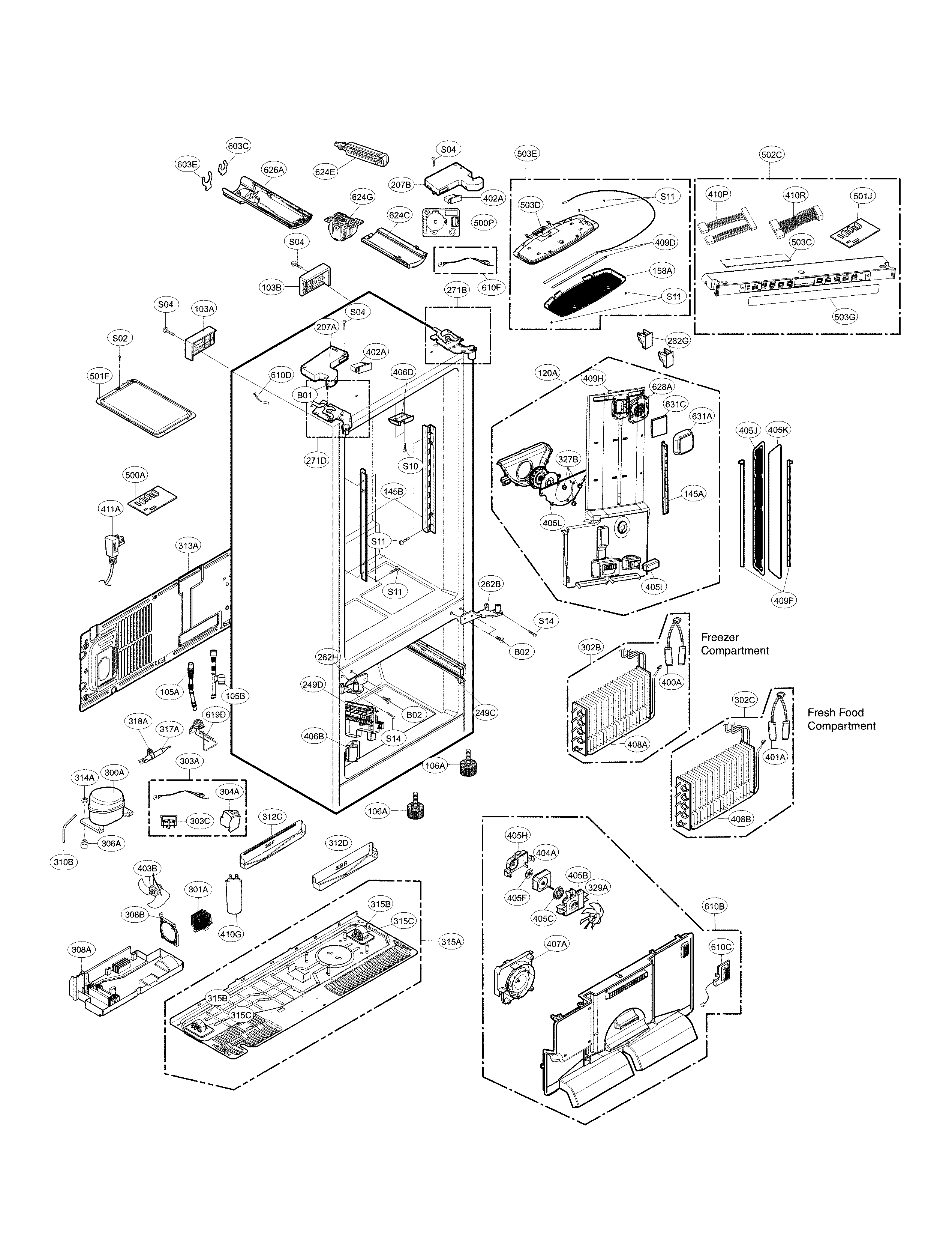 Case parts
