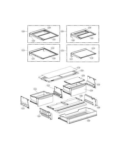 Refrigerator parts