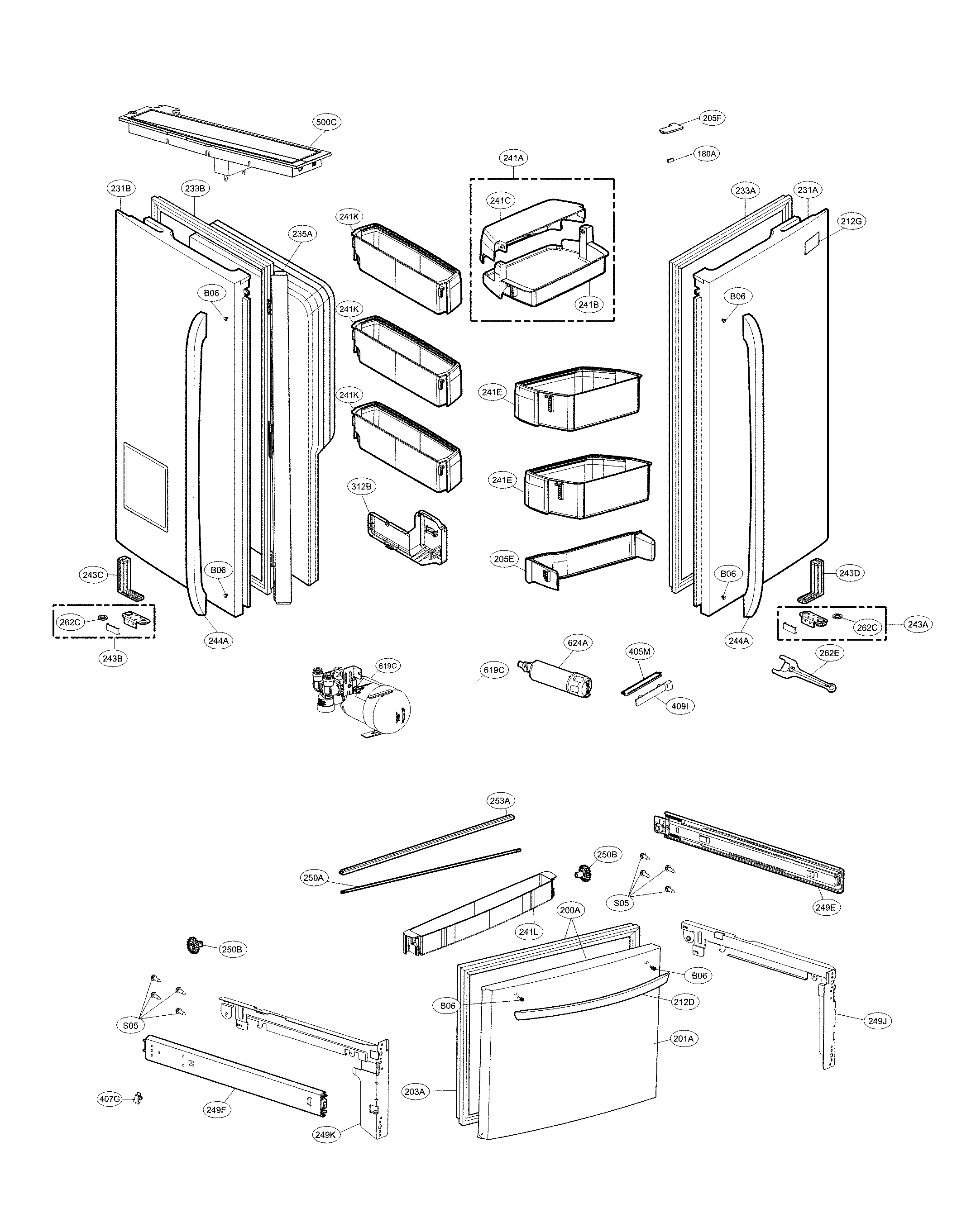 Door parts