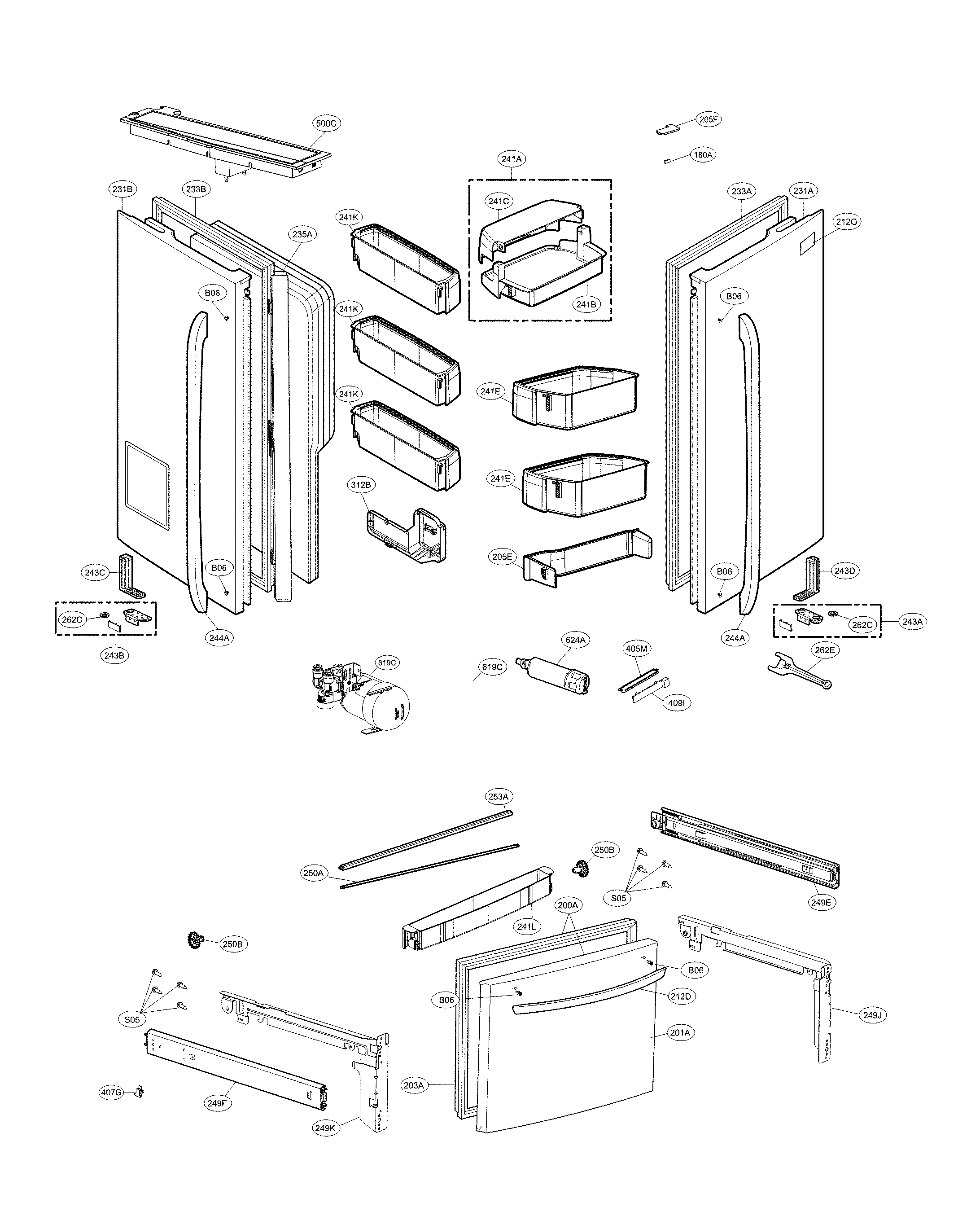 Door parts