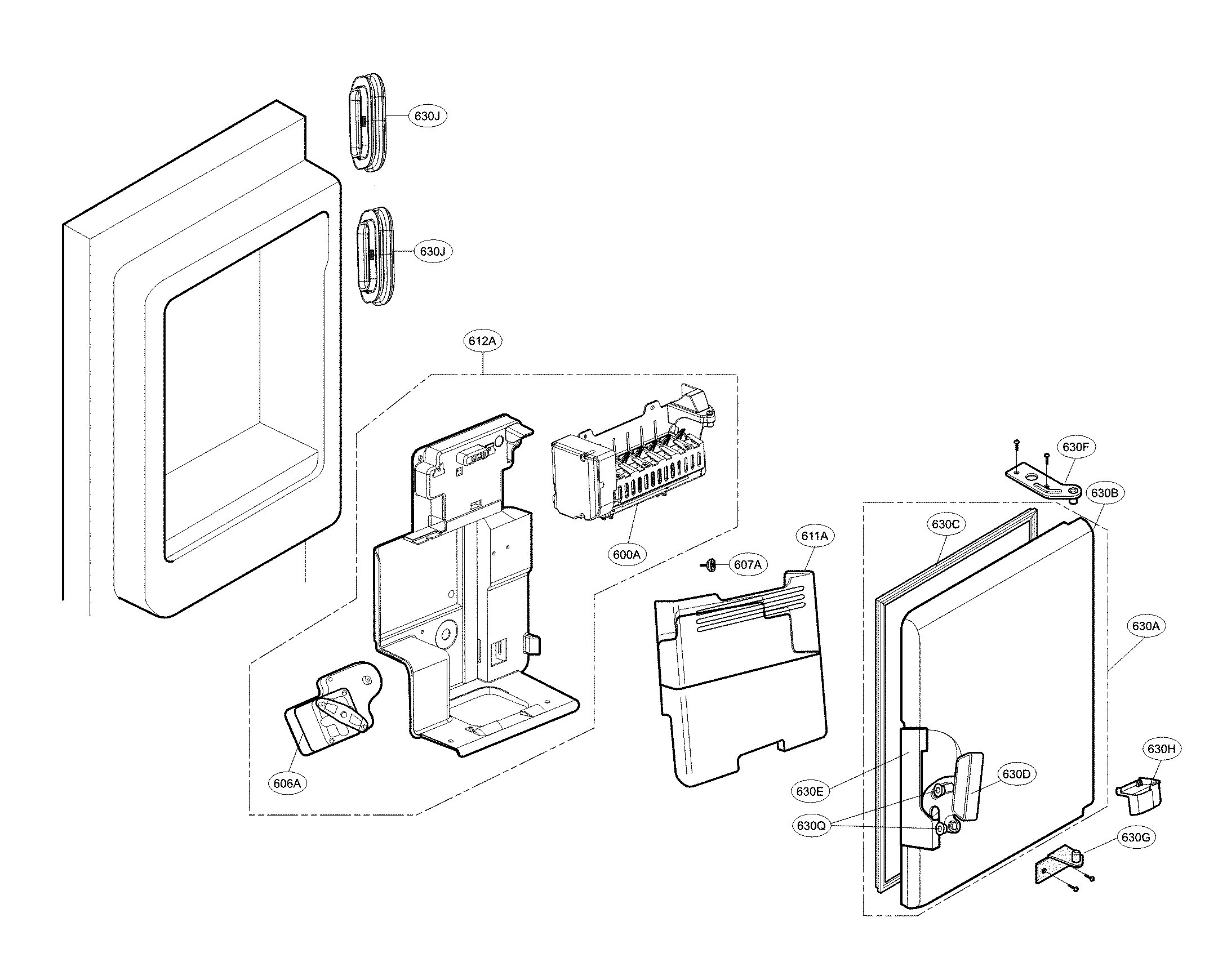 Ice maker parts