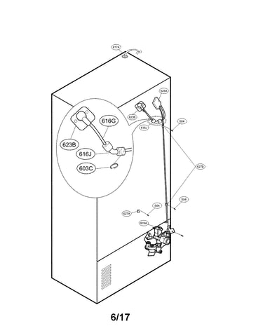 Valve and water parts