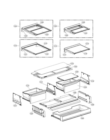 Refrigerator parts