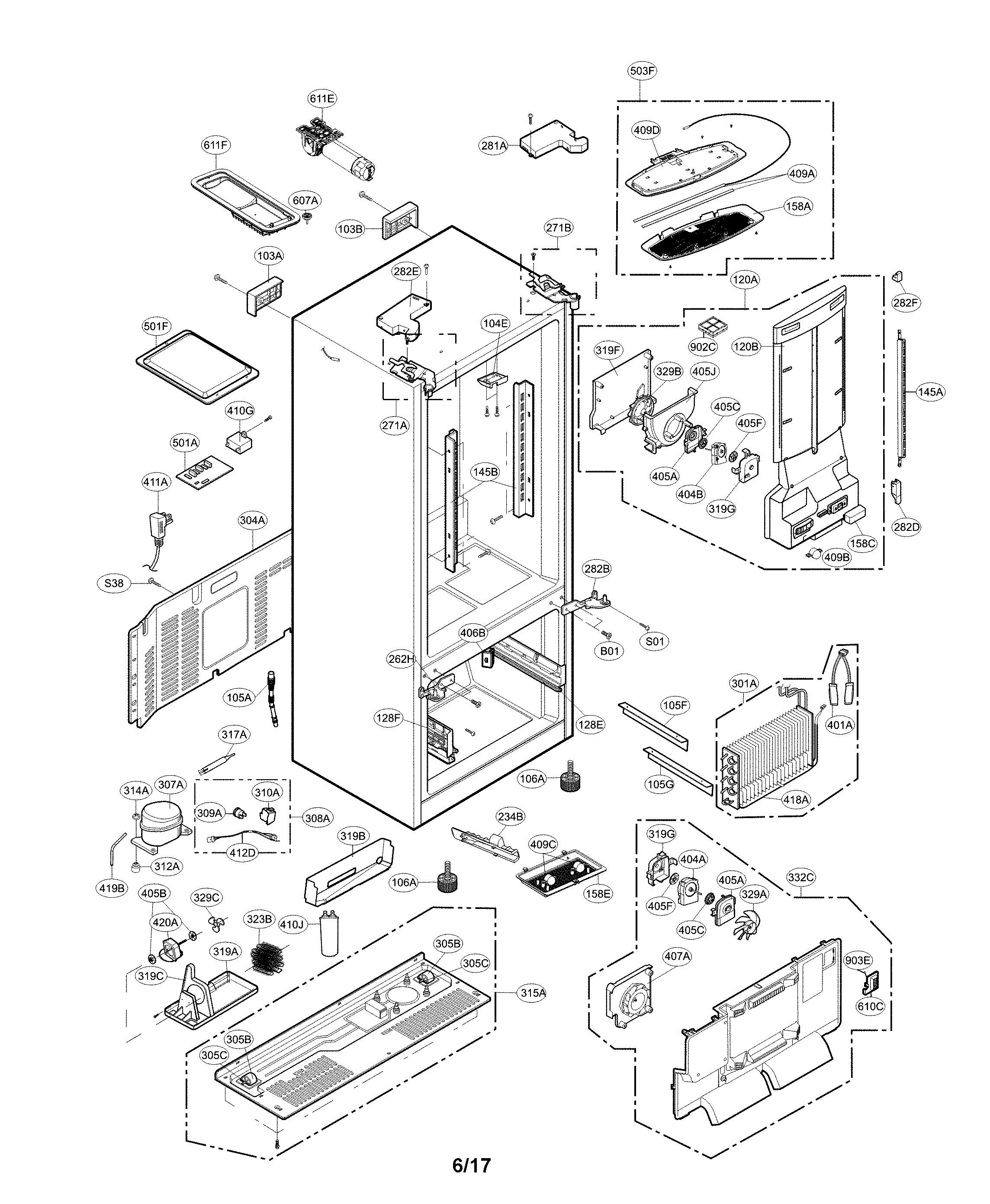 Case parts