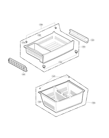 Freezer parts