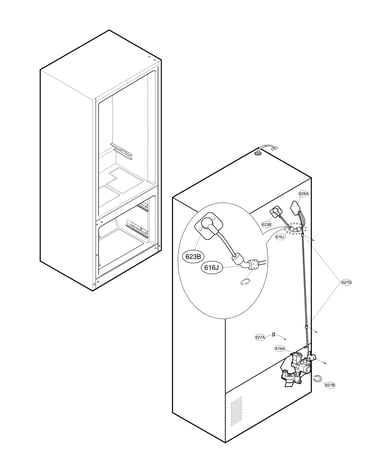 Valve and water parts