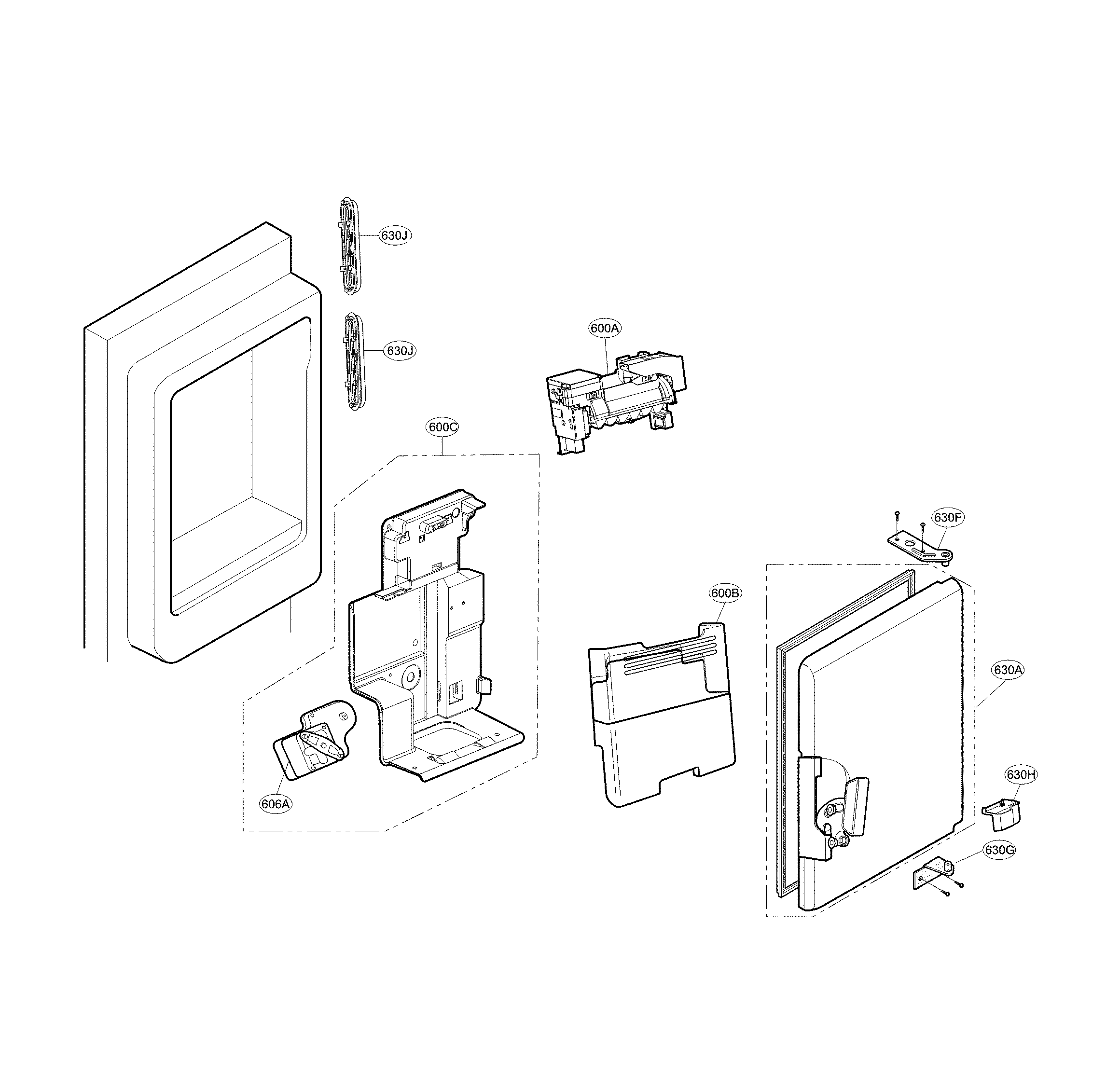 Ice maker parts