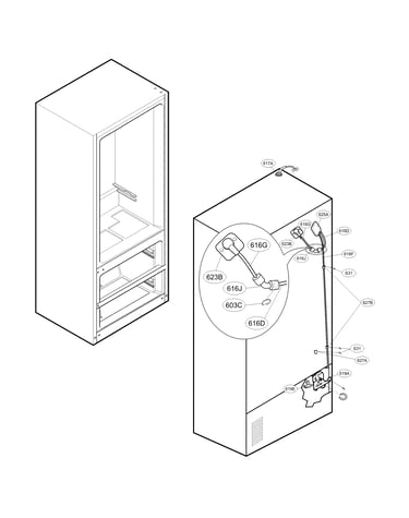Valve and water parts