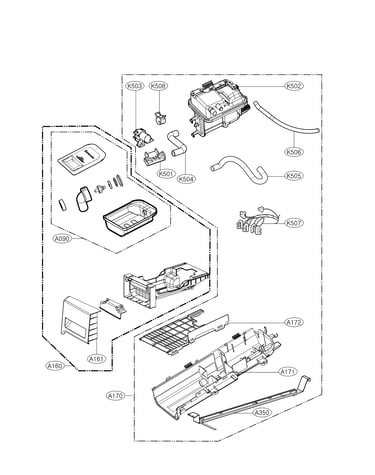 Panel and drawer parts