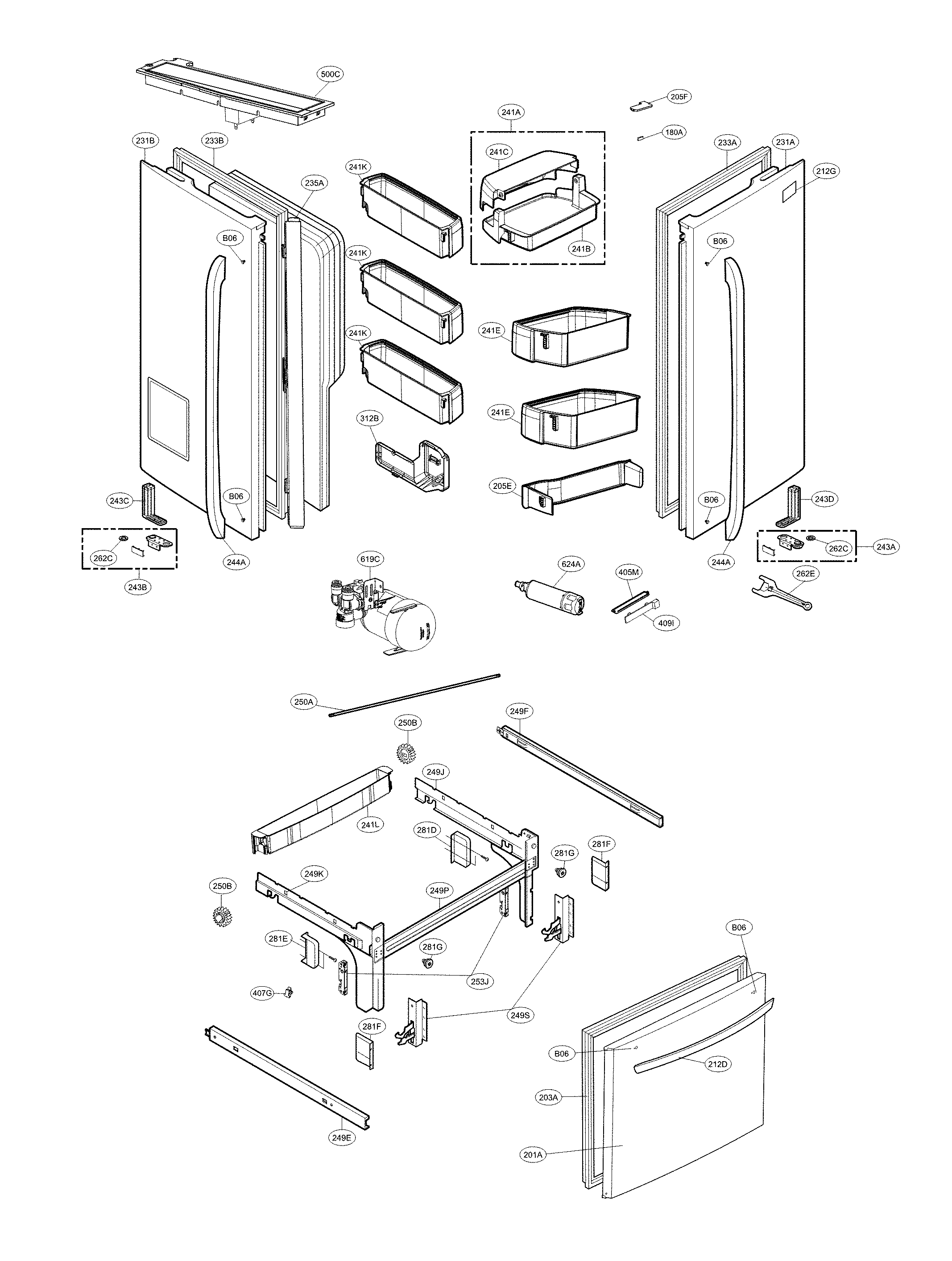 Door parts
