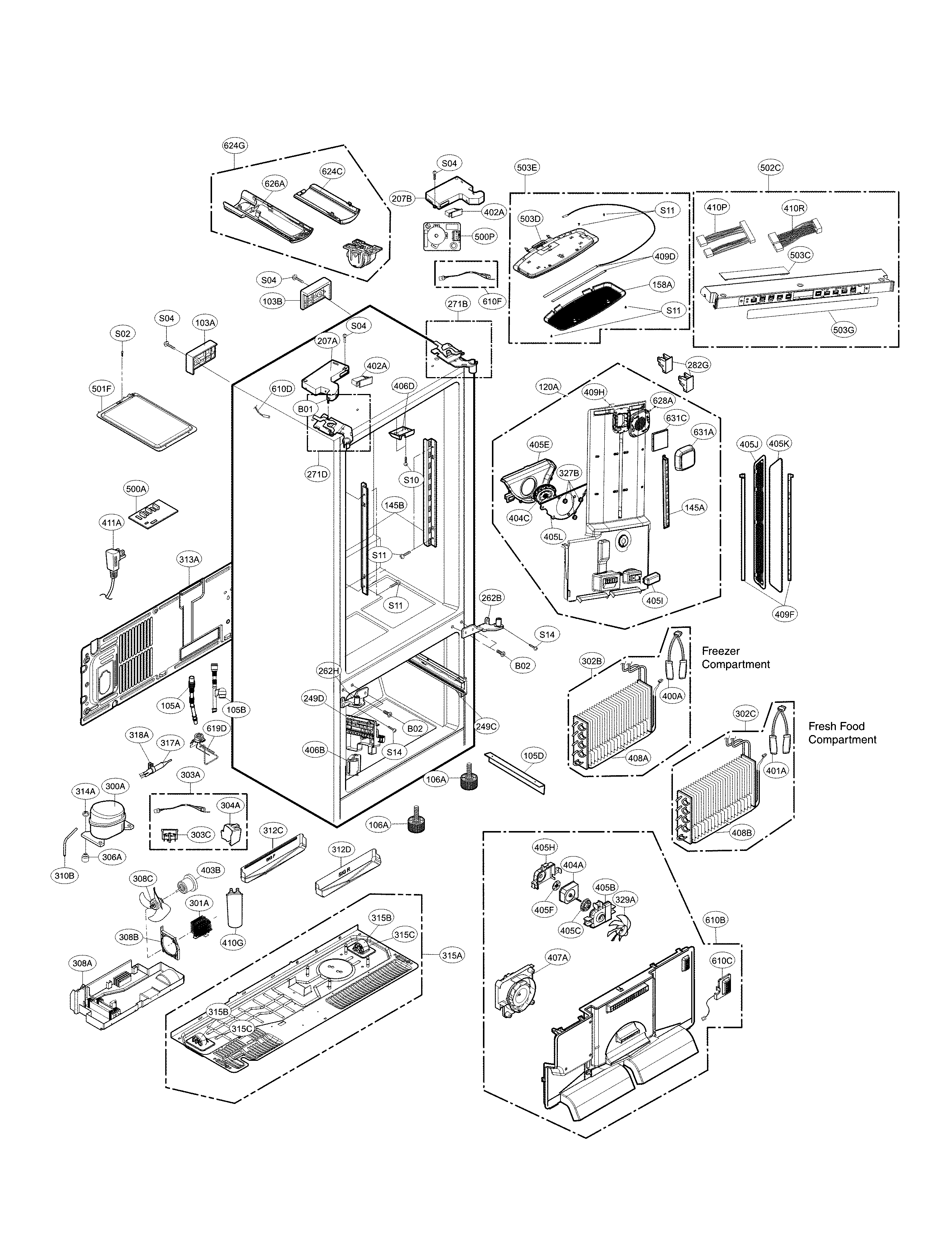 CASE PARTS