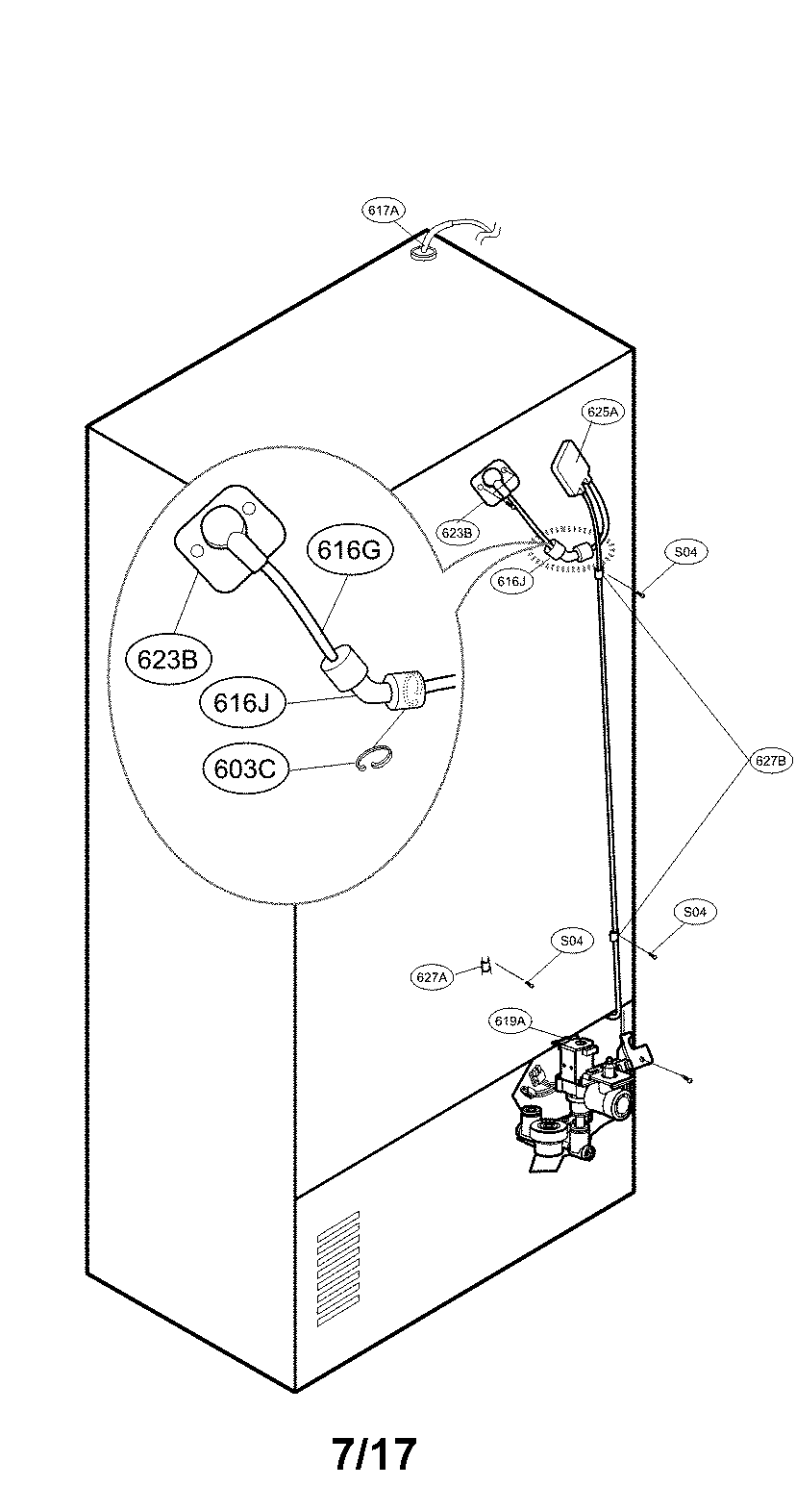 VALVE AND WATER PARTS