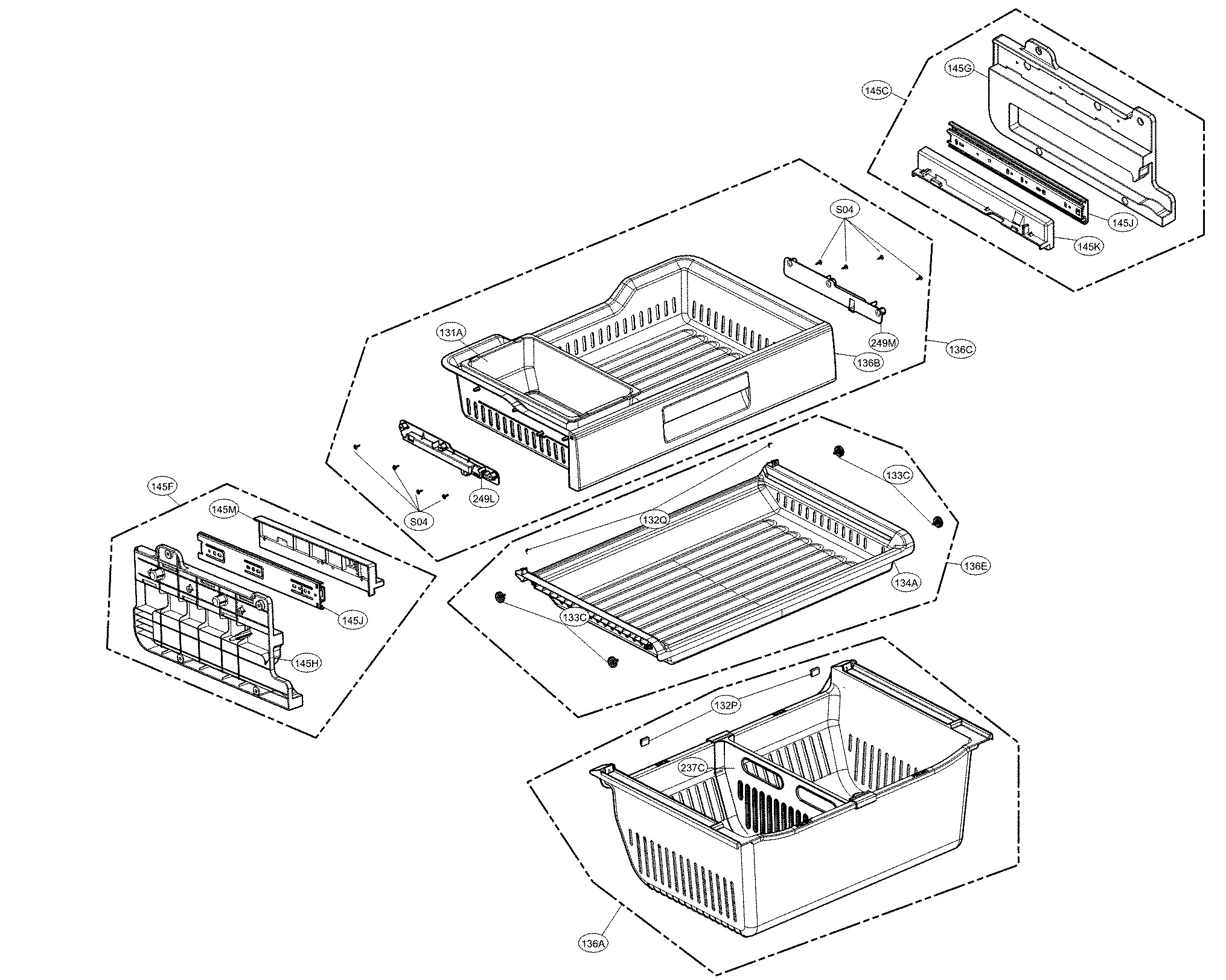 FREEZER PARTS