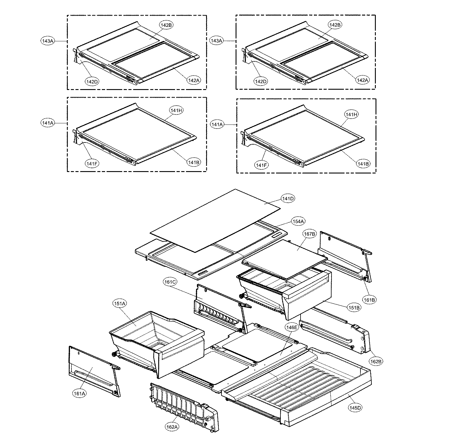 REFRIGERATOR PARTS