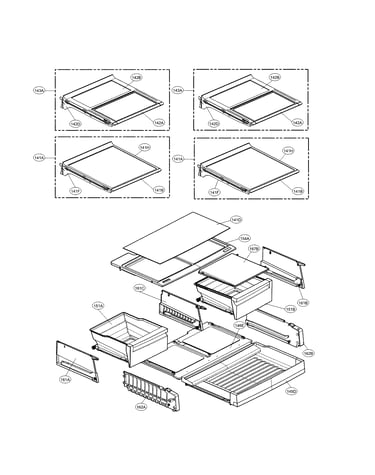 Refrigerator parts