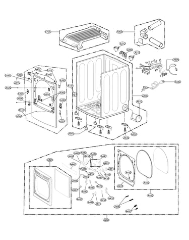 Panel and drawer parts