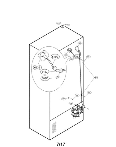 Valve and water parts