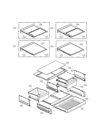 Refrigerator parts