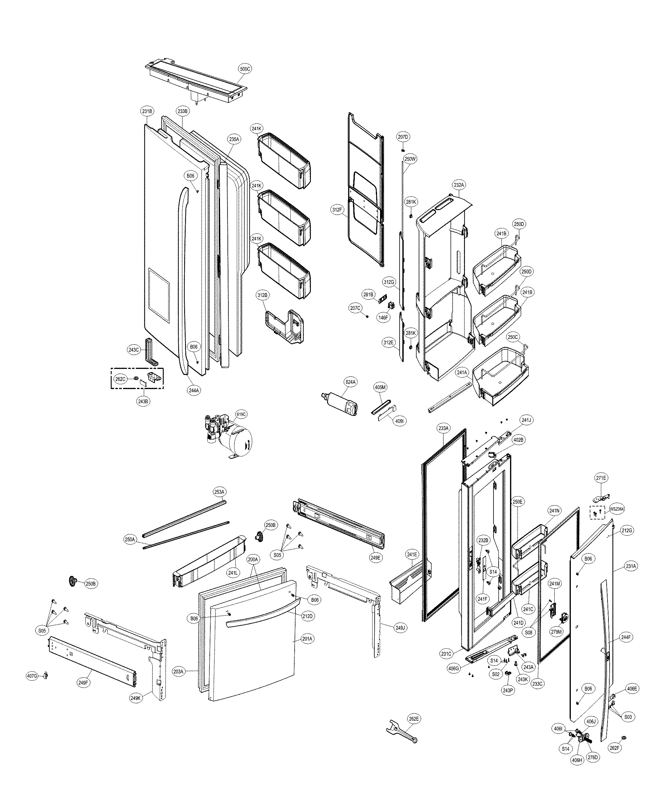 Door parts