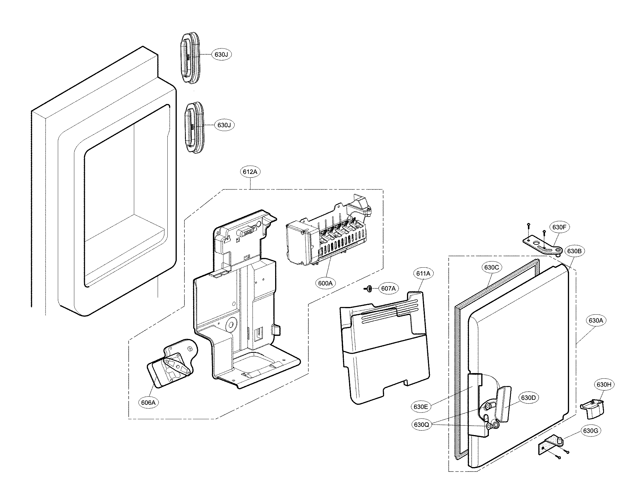 Ice maker parts