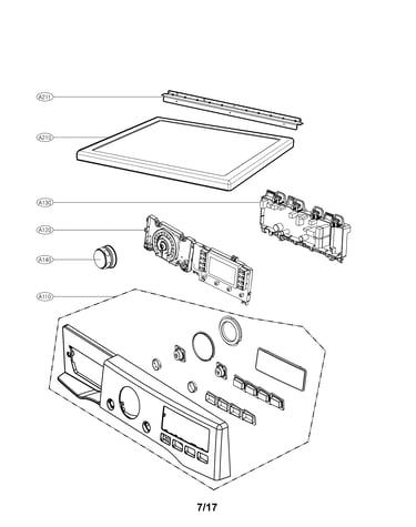 Control panel parts